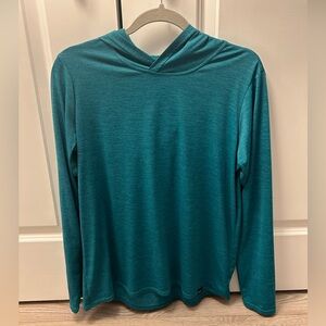 Patagonia Women's Capilene Cool Daily Hoody (Style: 45315) Large Blue Athletic